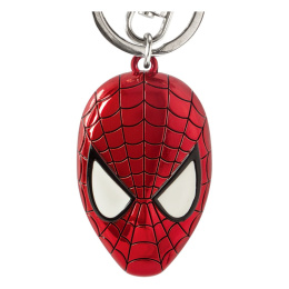 Marvel Metal Keychain Spider-Man Head - brelok