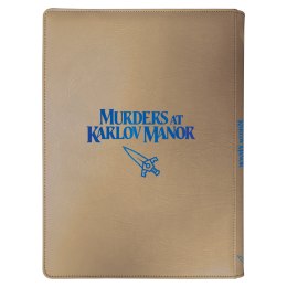 Ultra PRO Album 9-PKT Zippered Binder - Murders at Karlov Manor [MtG]