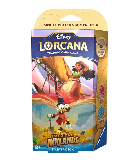 Disney Lorcana: Into the Inklands (CH3) - Ruby & Sapphire - Starter Deck (1)
