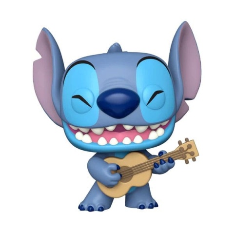 Funko POP Jumbo: Lilo & Stitch - Stitch with Ukulele (Supe Sized 25 cm)