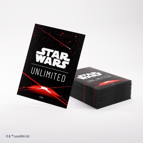 Gamegenic: Star Wars Unlimited - Art Sleeves - Space Red