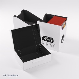 Gamegenic: Star Wars Unlimited Card Game - Soft Crate - White / Black