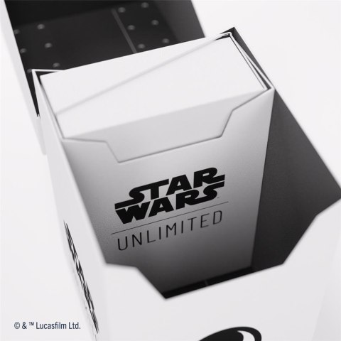 Gamegenic: Star Wars Unlimited Card Game - Soft Crate - White / Black