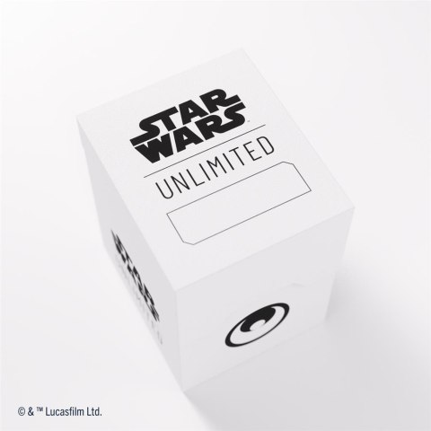 Gamegenic: Star Wars Unlimited Card Game - Soft Crate - White / Black