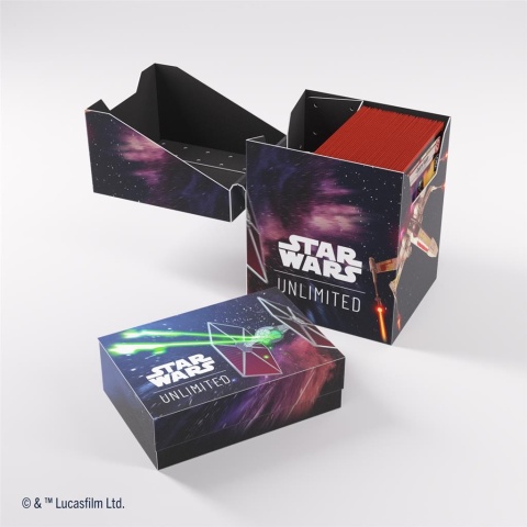 Gamegenic: Star Wars Unlimited Card Game - Soft Crate - X-Wing / TIE Fighter