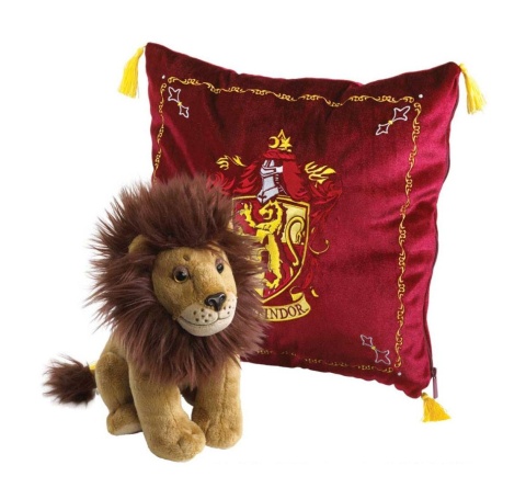 Harry Potter - House Mascot Cushion with Plush Figure Gryffindor