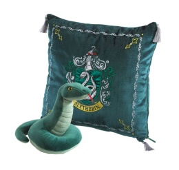 Harry Potter - House Mascot Cushion with Plush Figure Slytherin