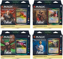 Magic the Gathering: Fallout - Commander Deck Display (4)