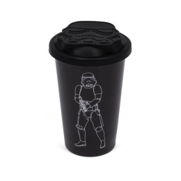 Star Wars Original Stormtrooper Travel Mug Black + kawa gratis*