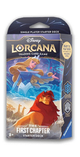 Disney Lorcana: The First Chapter (CH1) - Sapphire & Steel -Starter Deck (1)
