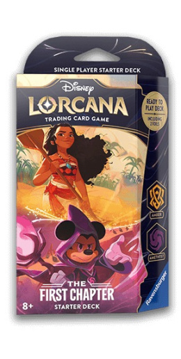 Disney Lorcana: The First Chapter (CH1) - Amber & Amethyst -Starter Deck (1)