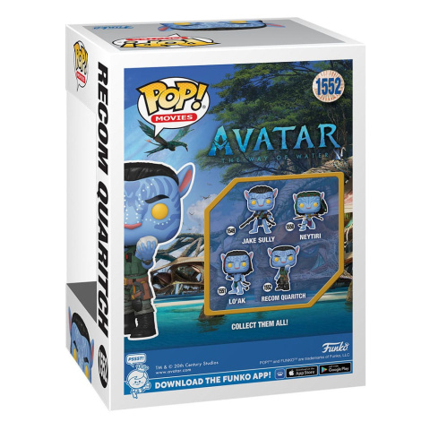 Funko POP Movies: Avatar: The Way of Water - Recom Quaritch