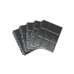 Gamegenic: 18-Pocket Pages Sideloading - Black (10 szt)