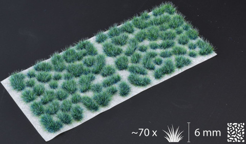 Gamers Grass: Alient Tufts - Alien Turquoise 6 mm (Wild)