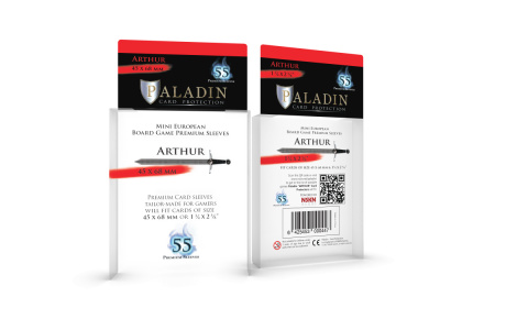 PALADIN Koszulki ARTHUR 45x68mm 55szt.