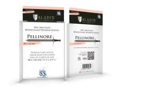 PALADIN Koszulki PELLINORE 88x126mm 55szt.