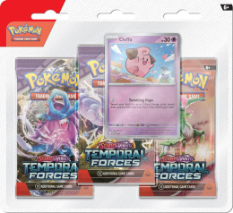 Pokemon TCG: Temporal Forces - 3-Pack Blister [Cleffa]