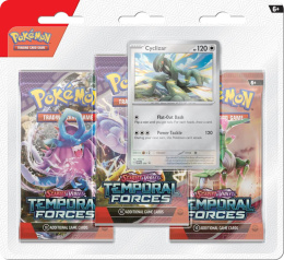 Pokemon TCG: Temporal Forces - 3-Pack Blister [Cyclizar]