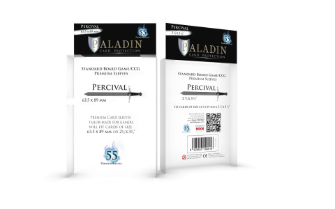 PALADIN Koszulki PERCIVAL 63,5x89mm 55szt.