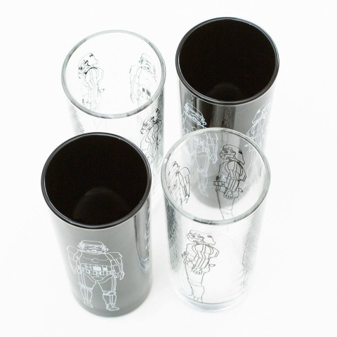 Star Wars Original Stormtrooper Tumbler 4-Pack - szklanki