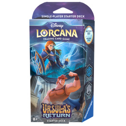 Disney Lorcana: Ursula's Return (CH4) - Sapphire & Steel - Starter Deck (1)