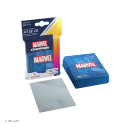 Gamegenic: Marvel Champions Art Sleeves (66 mm x 91 mm) Blue 50+1 szt.