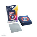 Gamegenic: Marvel Champions Art Sleeves (66 mm x 91 mm) Captain America 50+1 szt.