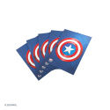 Gamegenic: Marvel Champions Art Sleeves (66 mm x 91 mm) Captain America 50+1 szt.