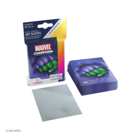 Gamegenic: Marvel Champions Art Sleeves (66 mm x 91 mm) She-Hulk 50+1 szt.