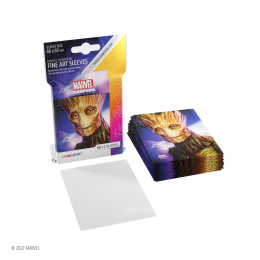 Gamegenic: Marvel Champions Fine Art Sleeves (66 mm x 92 mm) Groot 50+1 szt.