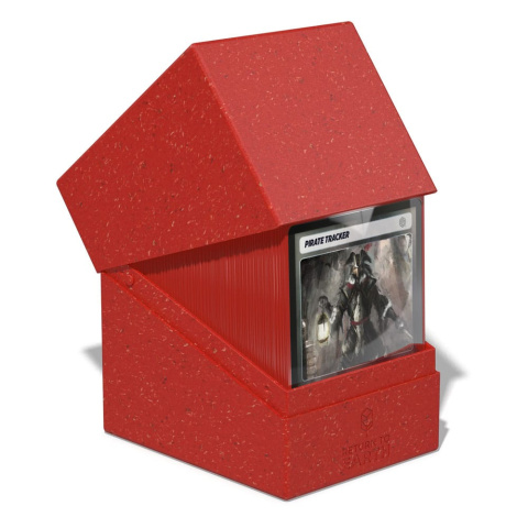 ULTIMATE GUARD Guard Return To Earth Boulder Deck Case 133+ Standard Size Red