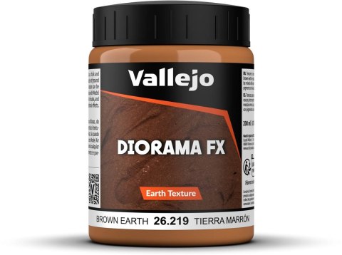 Vallejo: 26.219 - Diorama FX - Earth Textures - Brown Earth (200 ml)