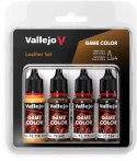 Vallejo: Game Color - Leather Set
