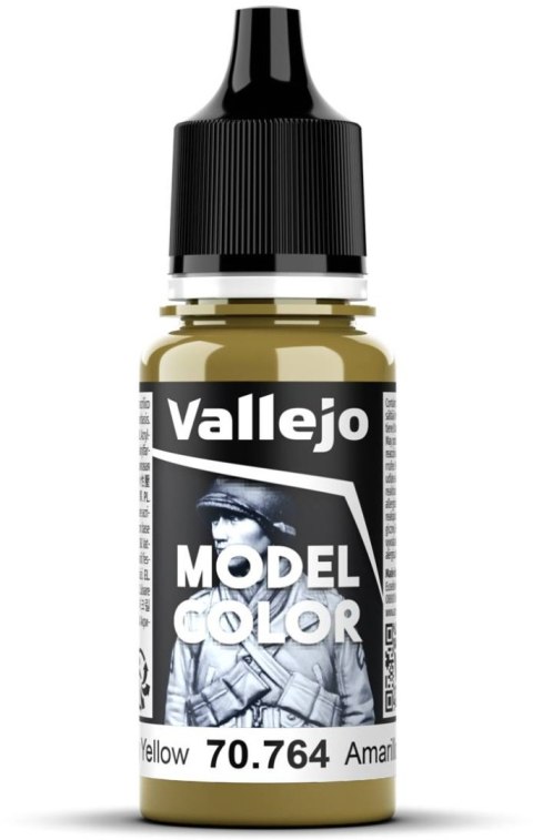 Vallejo: 70.764 - Model Color - Military Yellow (18 ml)