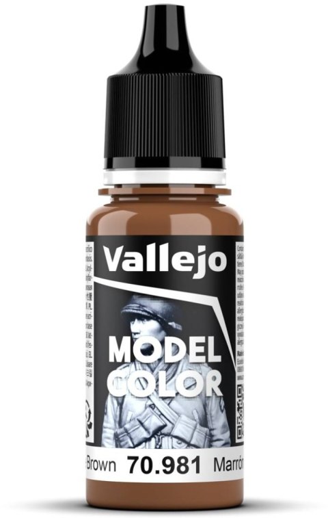 Vallejo: 70.981 - Model Color - Orange Brown (18 ml)