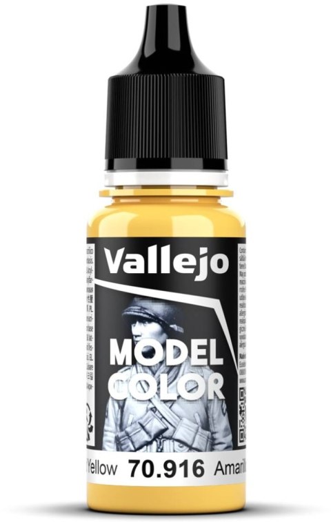 Vallejo: 70.916 - Model Color - Sand Yellow (18 ml)