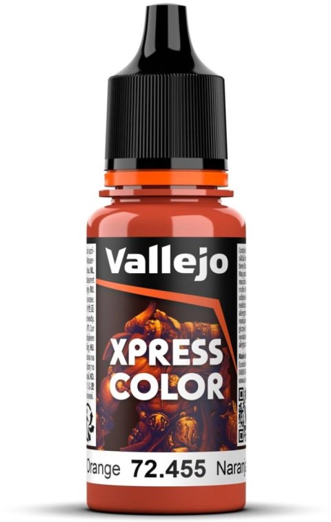 Vallejo: 72.455 - Xpress Color - Chameleon Orange (18 ml)