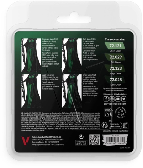 Vallejo: Game Color - Green Color Set