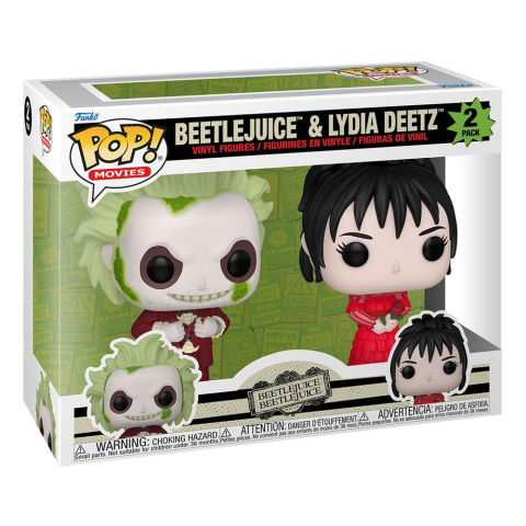 Funko POP Movies: Beetlejuice Beetlejuice - Beetlejuice & Lydia Deetz