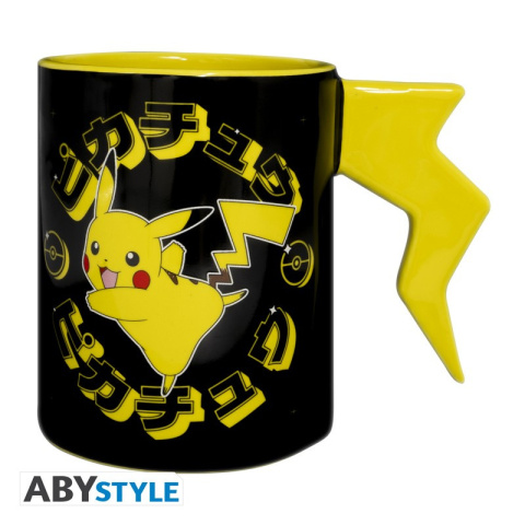 POKEMON Pikachu lightening bolt - kubek 460ml