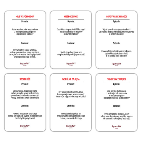 RozmoWY O NAS: Związek i relacja