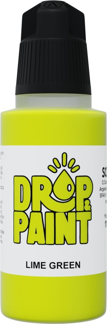 Scale 75: Drop Paint - Lime Green