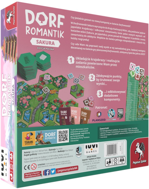 Dorfromantik: Sakura + 1 minidodatek Japolonia