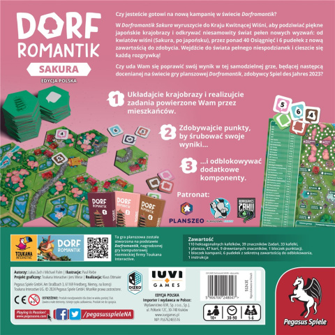 Dorfromantik: Sakura + 1 minidodatek Japolonia