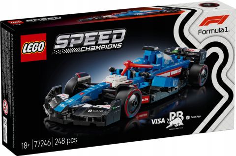 LEGO SPEED CHAMPIONS Bolid Visa Cash App RB VCARB 01