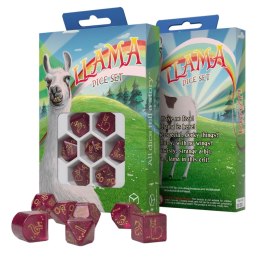 Llama Dice Set: Puffy