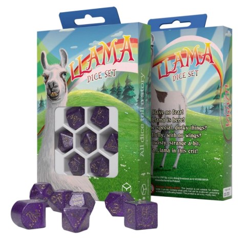 Llama Dice Set: Zippy