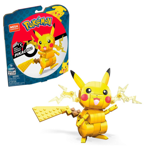 Pokemon: Mega Construx Medium Pikachu