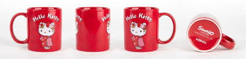 Sanrio Heat Change Mug Hello Kitty Kimono 320 ml - kubek