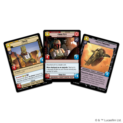 Star Wars: Unlimited - Jump to Lightspeed - Spotlight Deck - Boba Fett